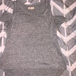 Hollister tank top with off the shoulder features